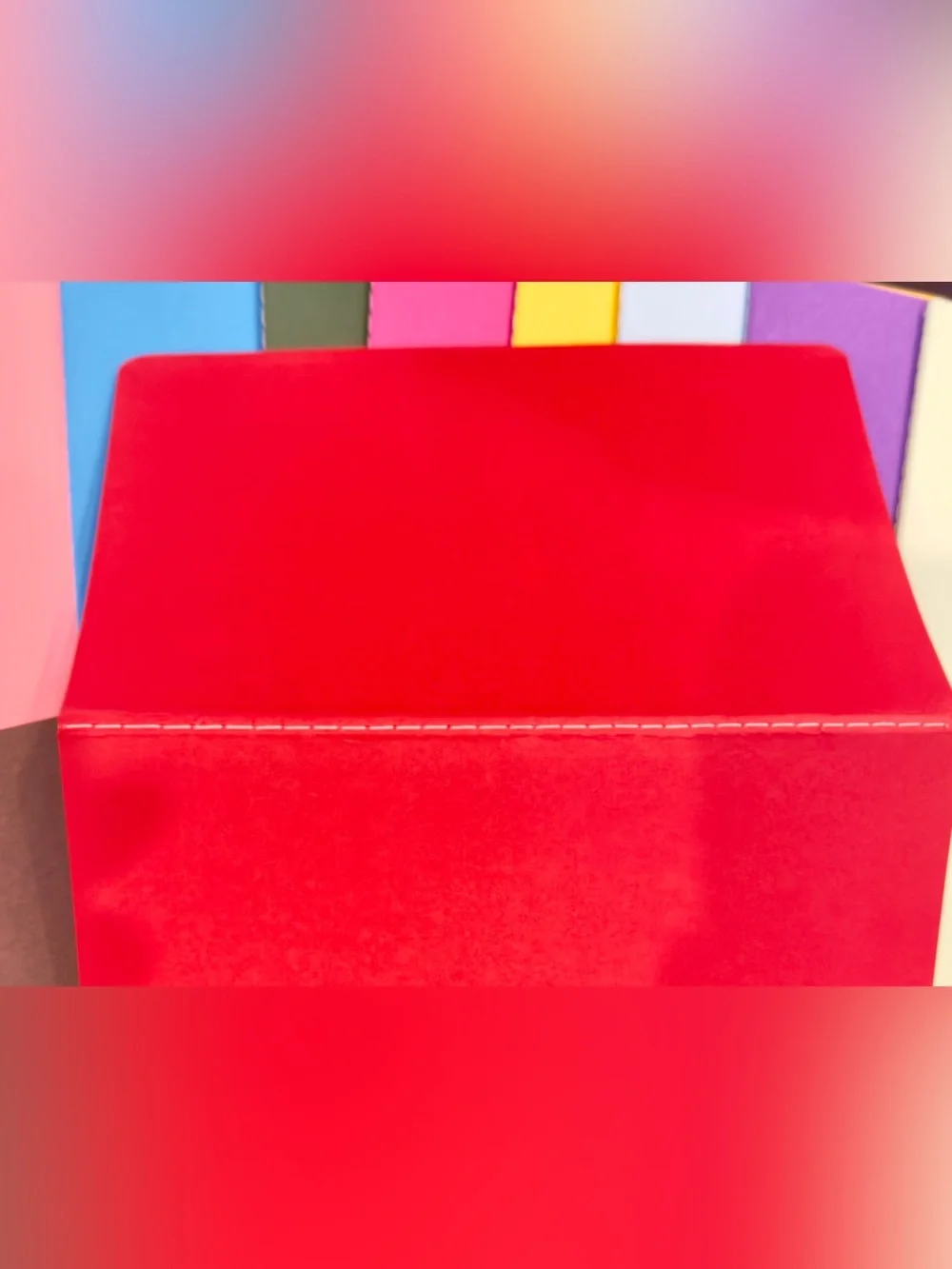 Blank sketchpads. Stitched seam NO Bleed Through. 9 Colors. 8.3” x 5.5”